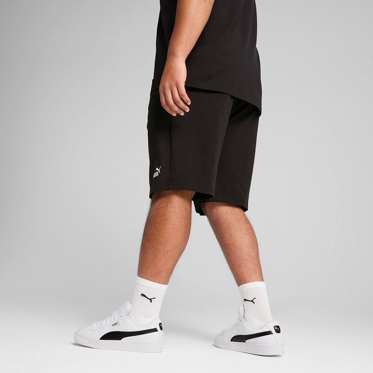 Calções de Homem ESS No. 1 Logo Jersey Shorts 10'' Preto-3