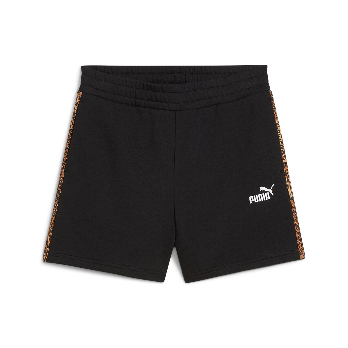 Calções de Mulher ESS Graphic Animal Shorts 5" TR Preto-4