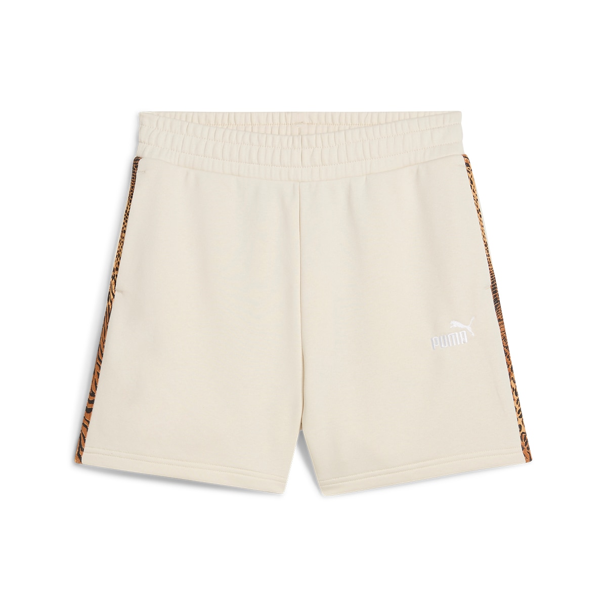 Calções de Mulher ESS Graphic Animal Shorts 5" TR Branco-4