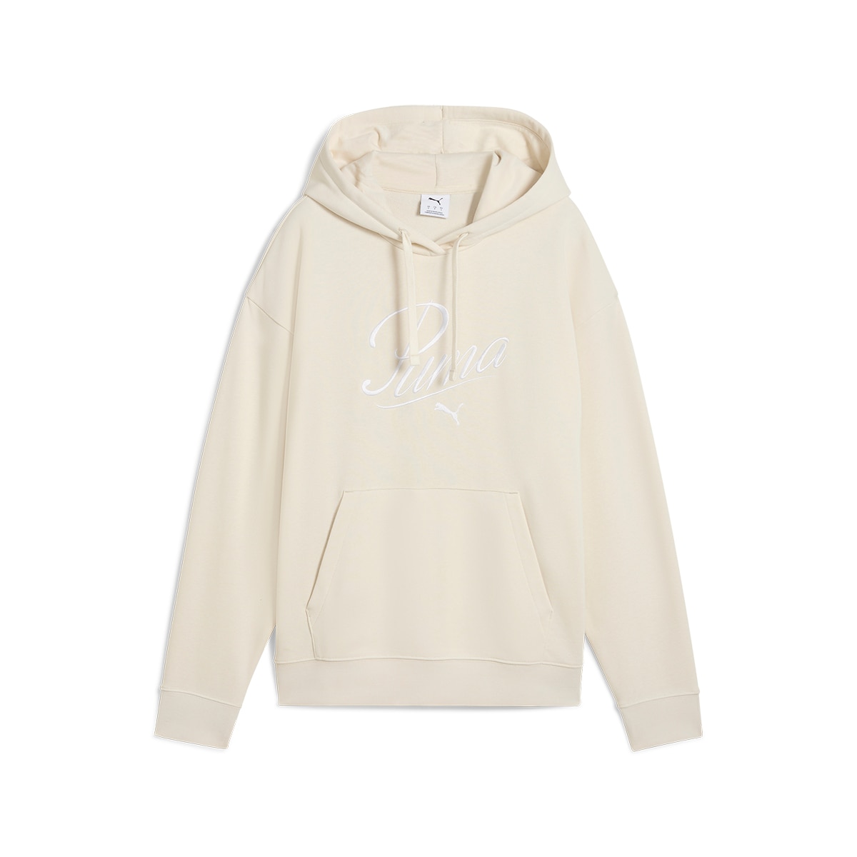 Sweatshirt de Mulher ESS Script Comfort Hoodie TR Branco-6