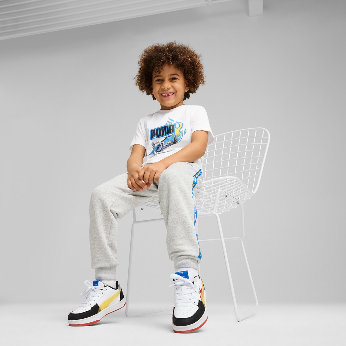 Calças de Criança X Hot Wheels Sweatpants TR Cinzento-3