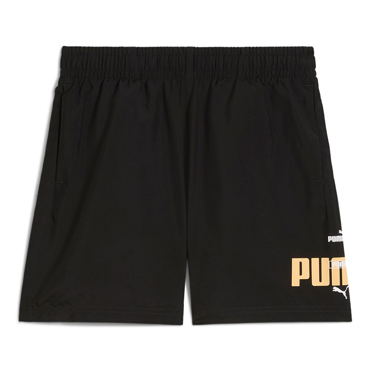 Calções de Criança ESS Logo LAB Summer Woven Shorts B Vermelho-4