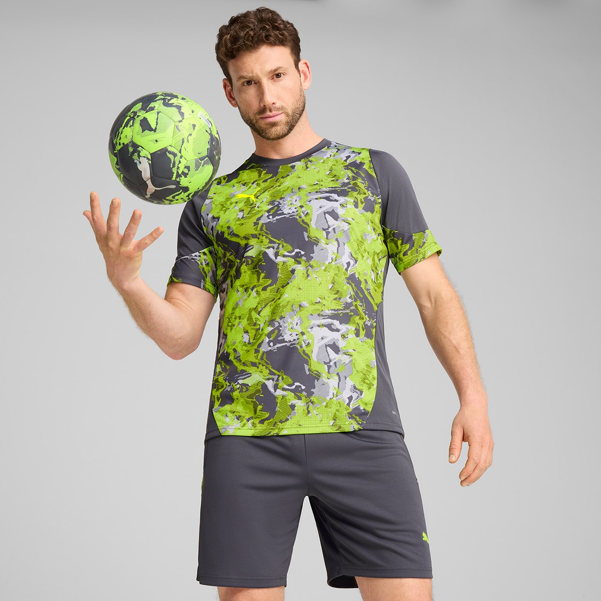 T-shirt de Homem Individual CUP Jersey Preto-1