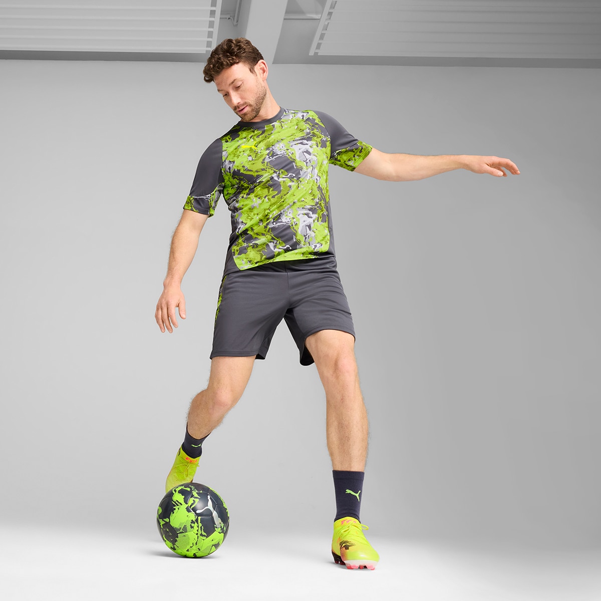T-shirt de Homem Individual CUP Jersey Preto-3