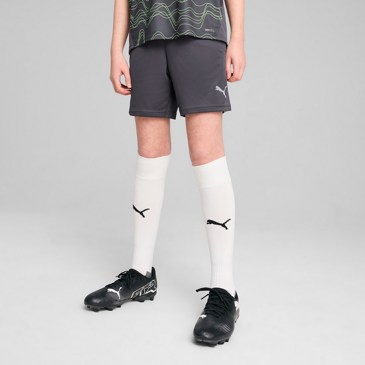 Calções de Criança Individual LIGA Training Shorts 2 Jr (Open Pockets) Preto-1