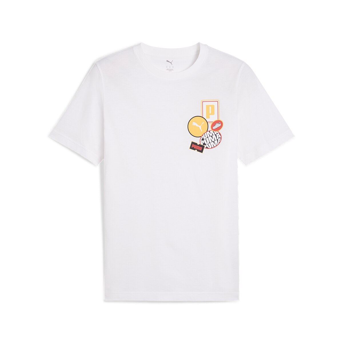 T-shirt de Homem Graphics Icon Tee Branco-3