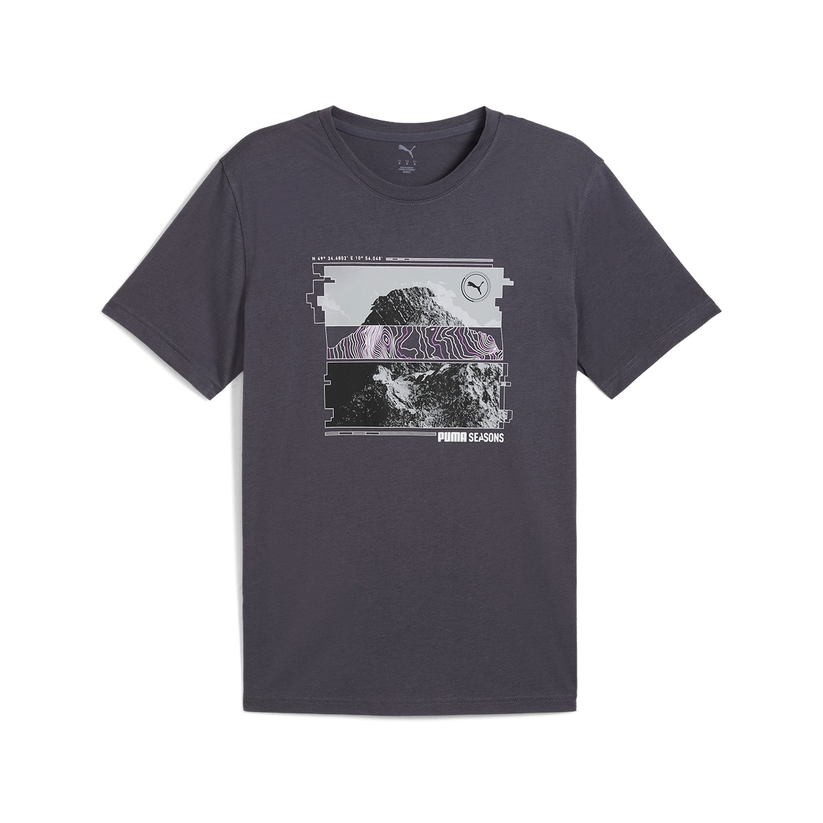T-shirt de Homem Graphics Seasons Unisex Tee Preto-4
