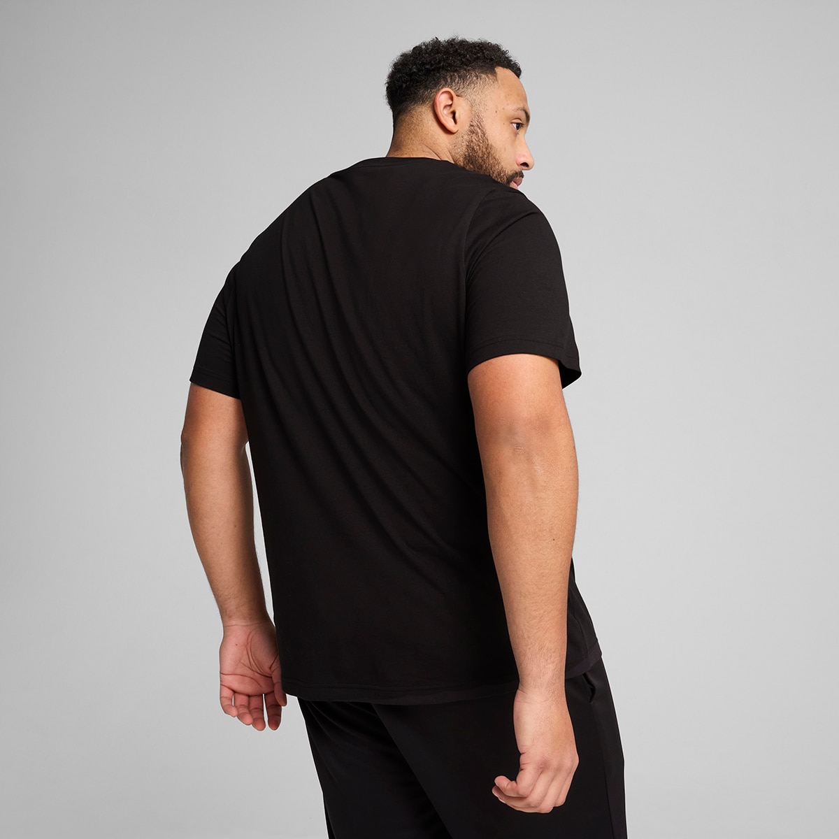 T-shirt de Homem ESS No. 1 Logo Tee Preto-2