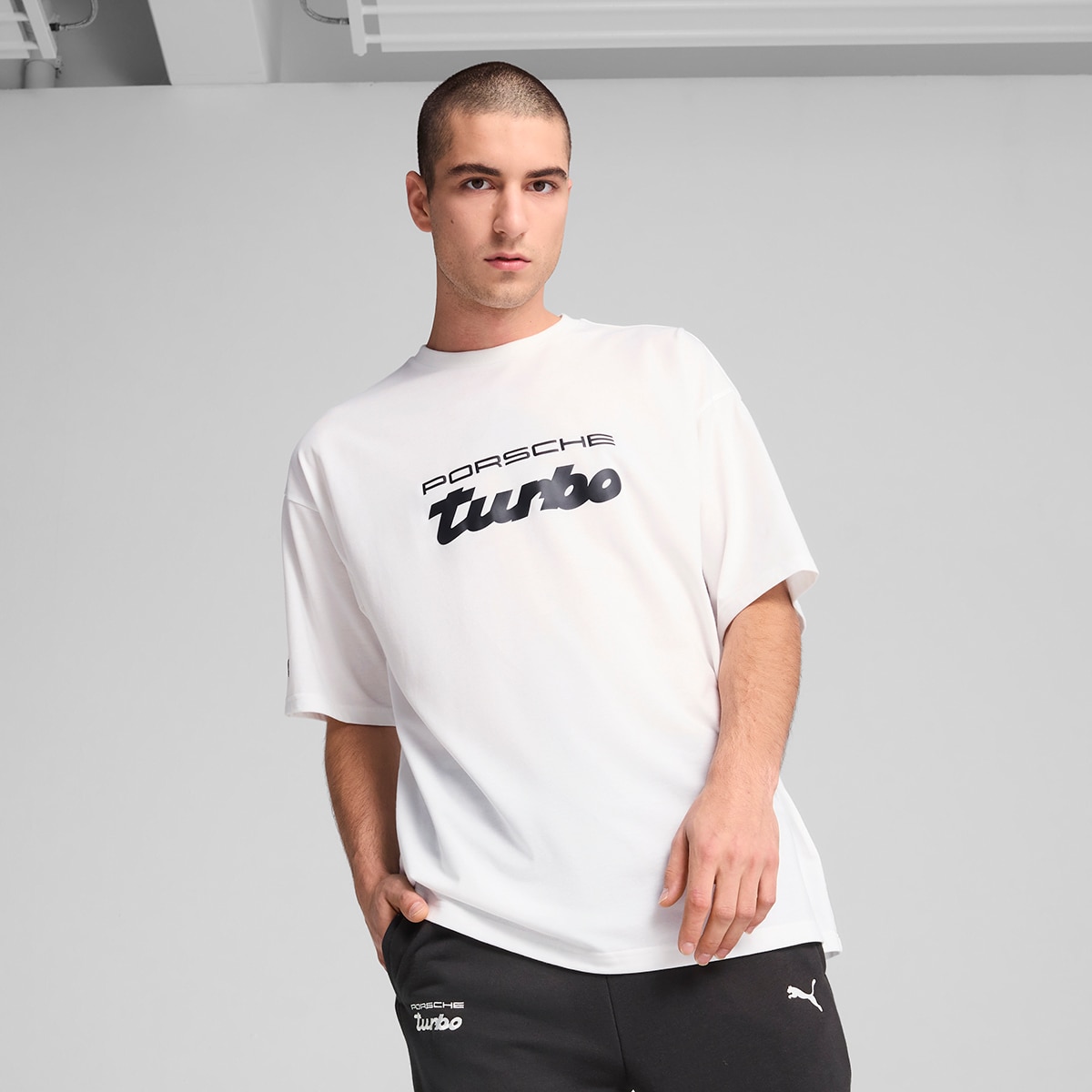 T-shirt de Homem PL ESS Tee Branco-1