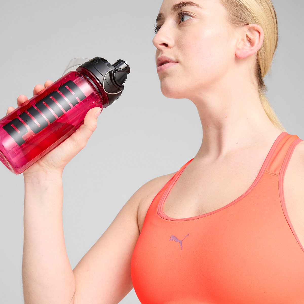 Soutien Desportivo de Mulher 4Keeps Run Bra Laranja-4