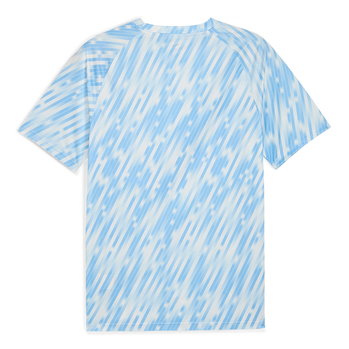 T-shirt de Futebol de Homem MCFC Warm Up Jersey Azul-7