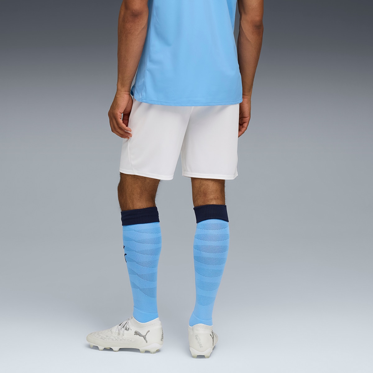 Calções de Homem MCFC Shorts Réplica Branco-2