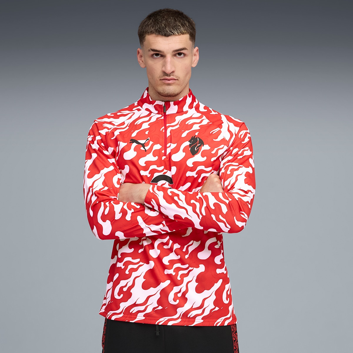 Imagem 0 de Casaco de Homem ACM Warm Up 1/4 Zip Top