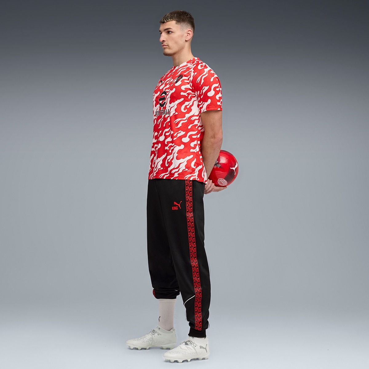 Imagem 0 de T-shirt de Futebol de Homem ACM Warm Up Jersey
