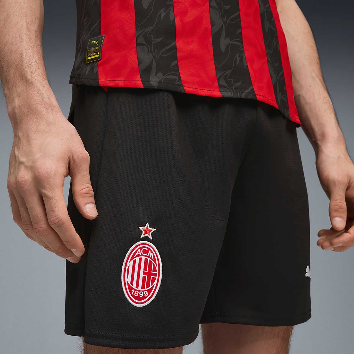 Calções de Homem ACM Shorts Réplica Preto-4