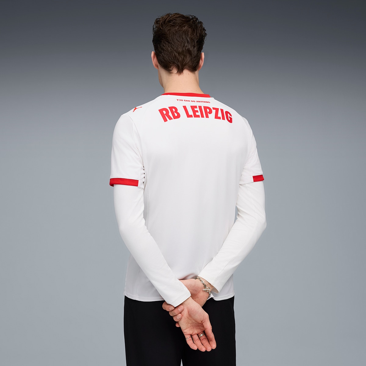 T-shirt de Futebol de Homem RBL Home Jersey Réplica Branco-2