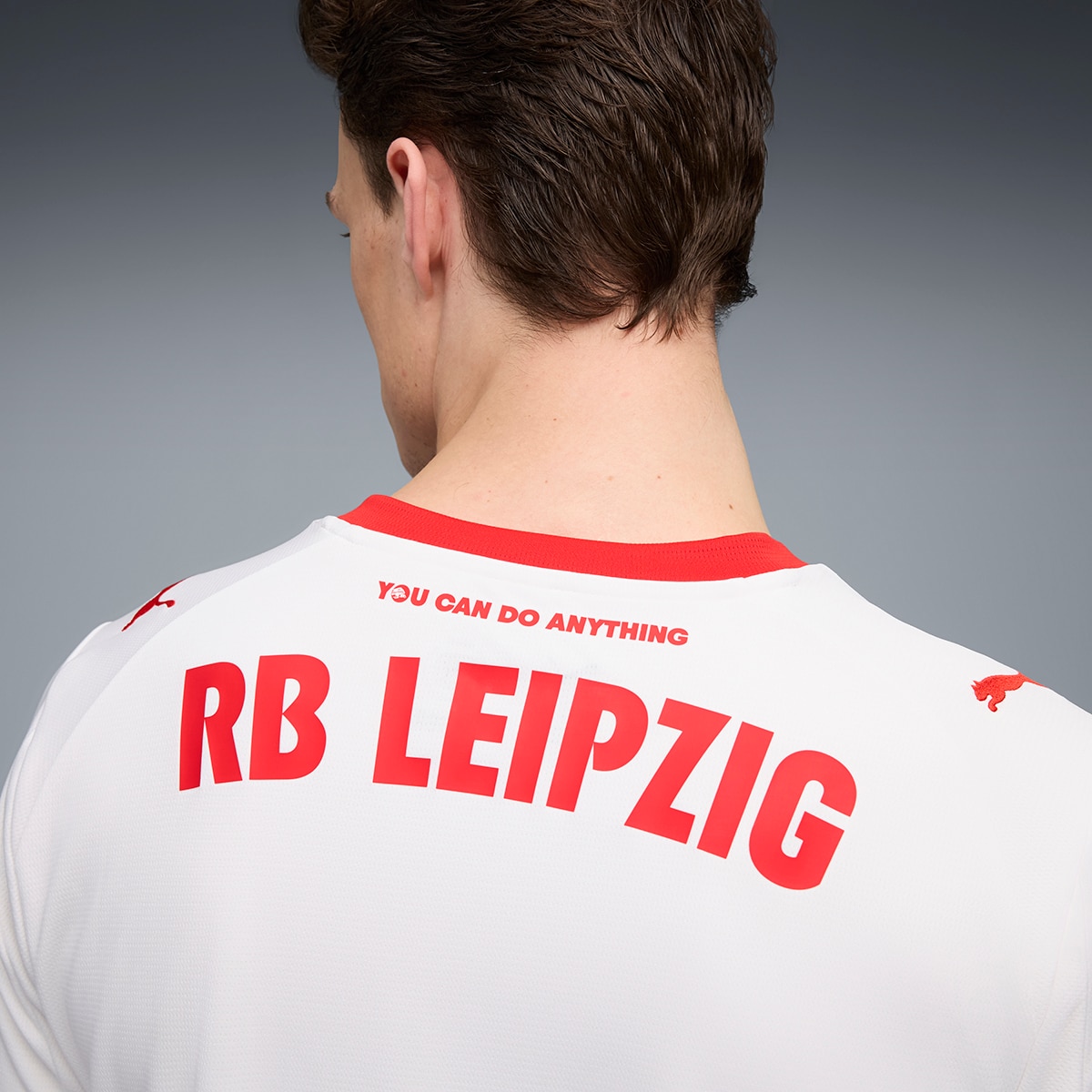 T-shirt de Futebol de Homem RBL Home Jersey Réplica Branco-3