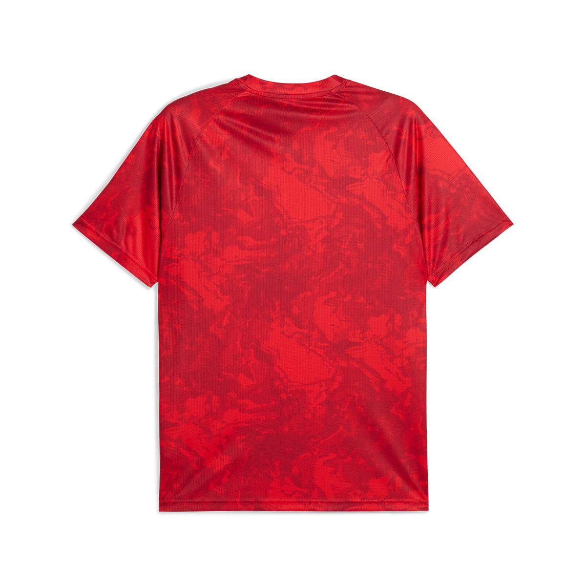 T-shirt de Futebol de Homem GFC Warm Up Jersey Vermelho-5