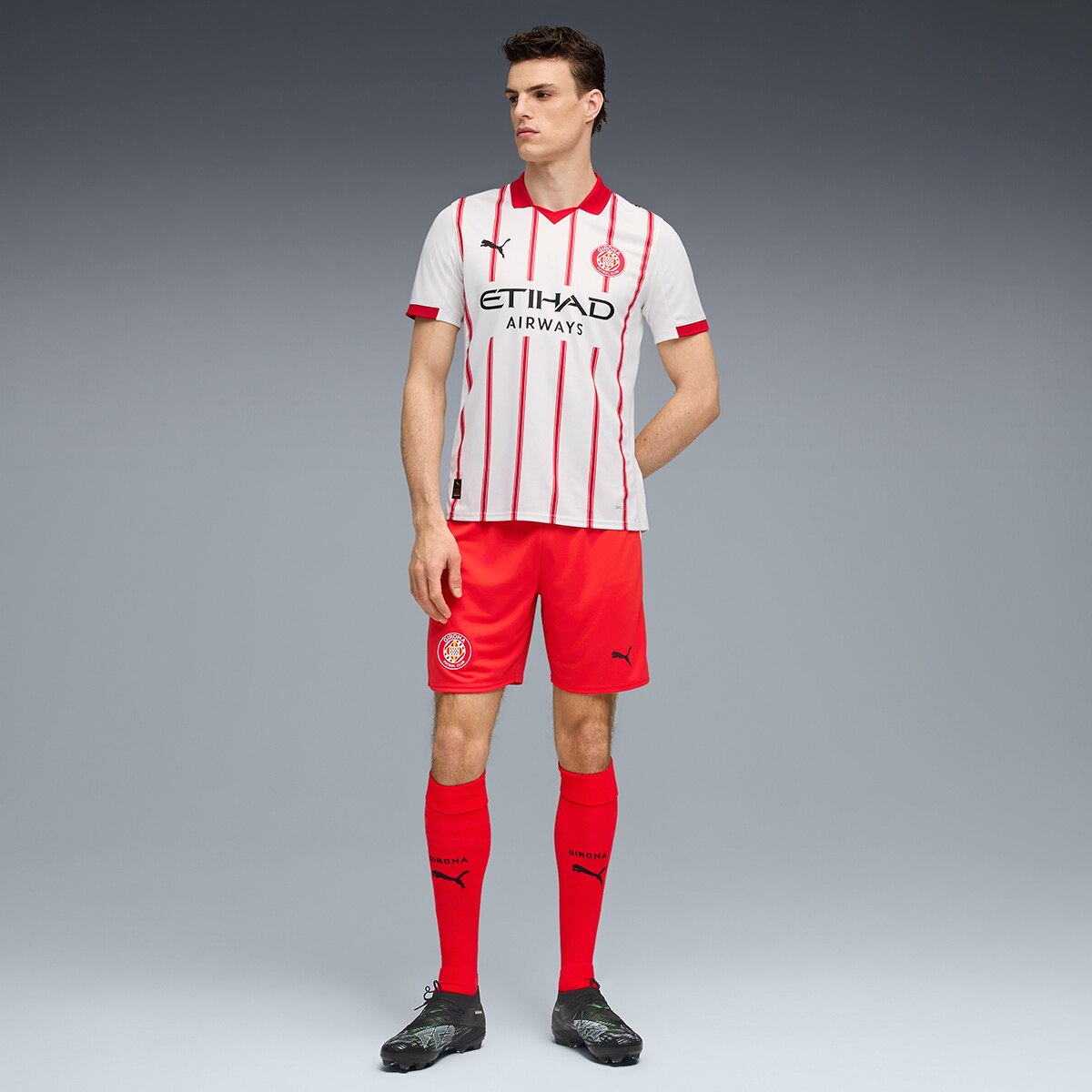 Calções de Homem GFC Shorts Replica Vermelho-3