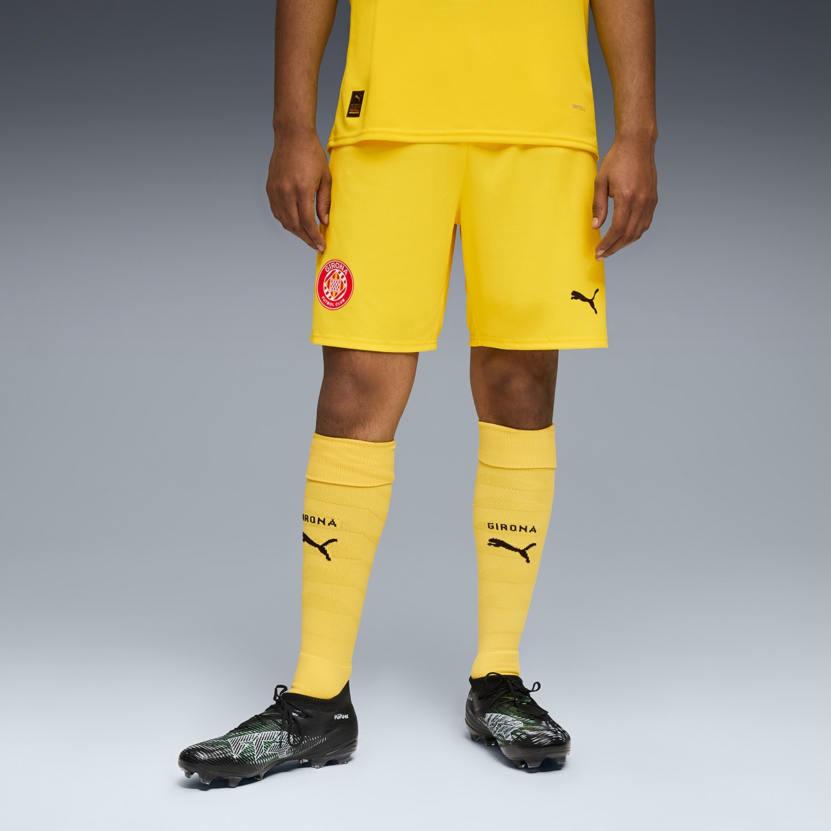 Calções de Homem GFC Shorts Replica Amarelo-1