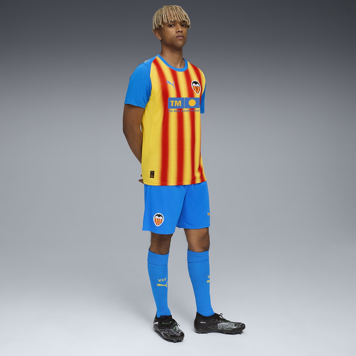 Calções de Homem VCF Shorts Replica Azul-5