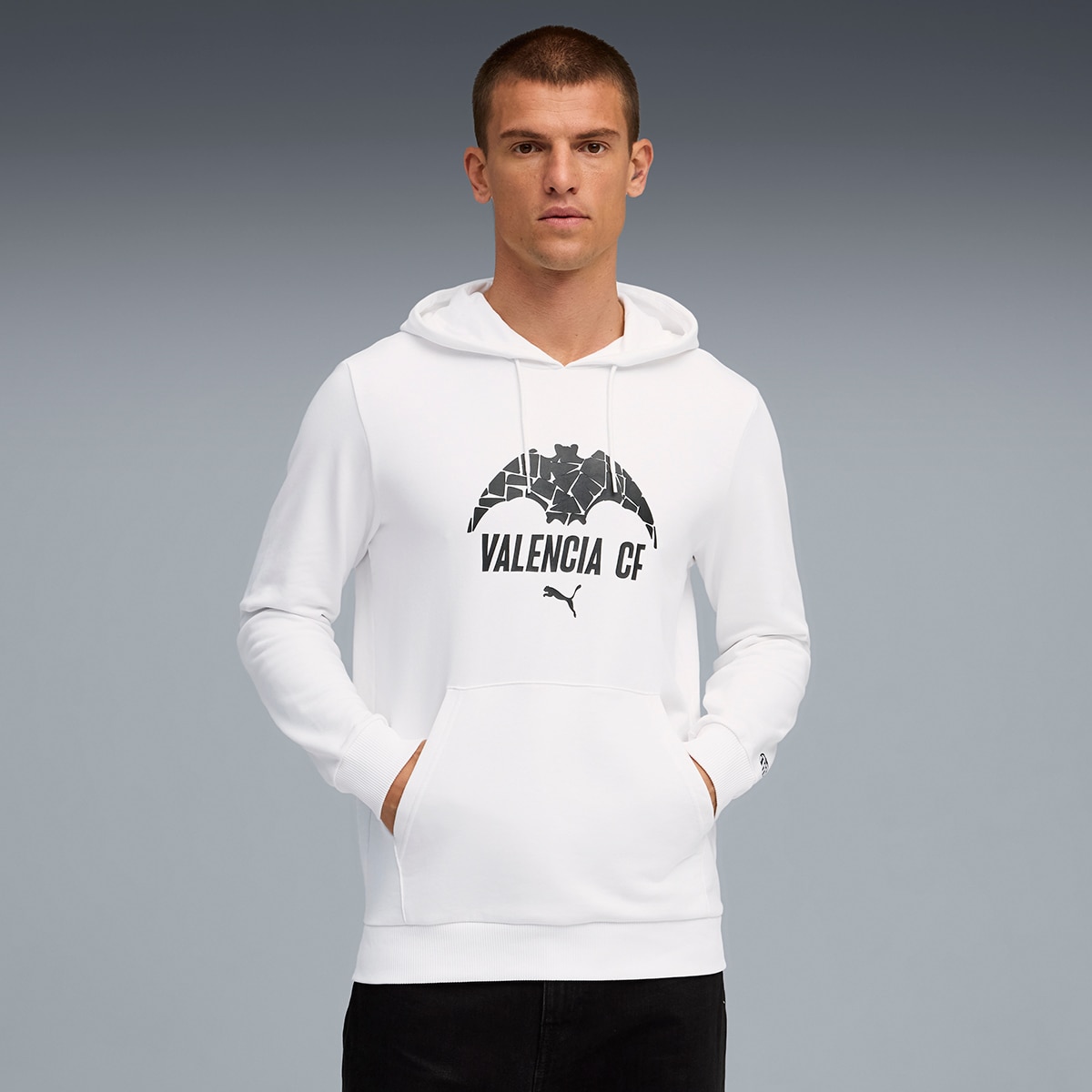 Sweatshirt de Homem VCF FtblCulture Hoodie Branco-1