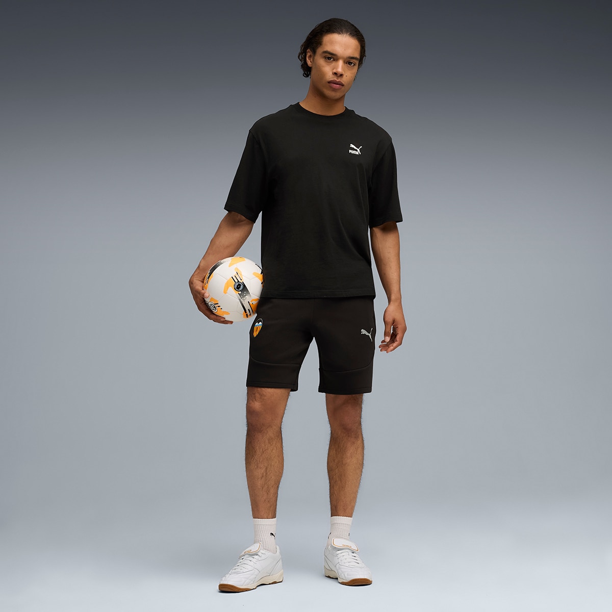 Calções de Homem VCF Evostripe Shorts Preto-3