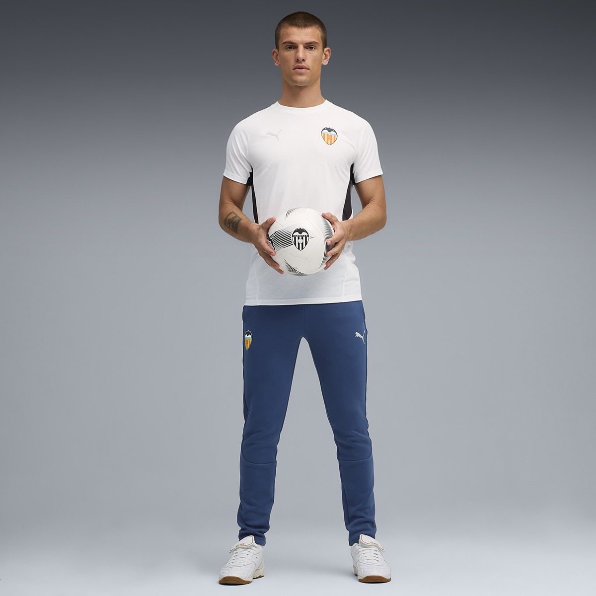 Calças de Homem VCF Evostripe Pants Azul-5