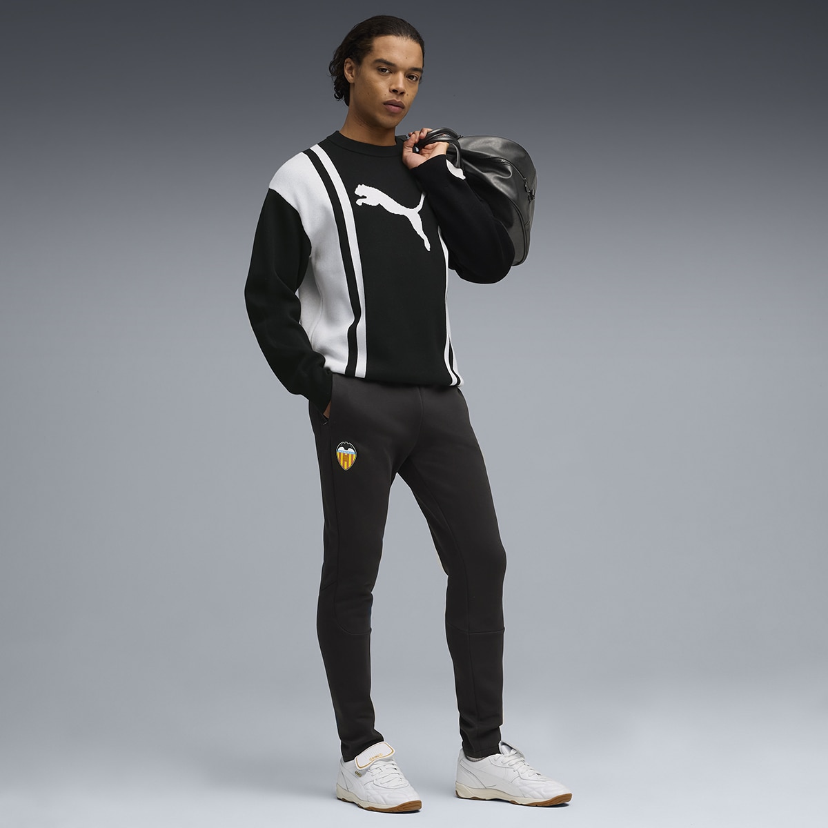 Calças de Homem VCF Evostripe Pants Preto-5