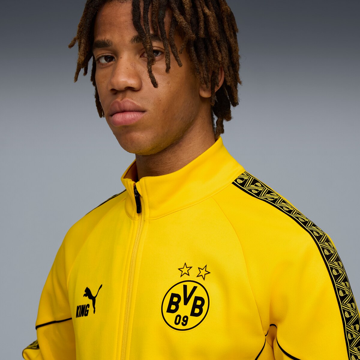 Casaco de Homem BVB King Anthem Jacket Amarelo-2