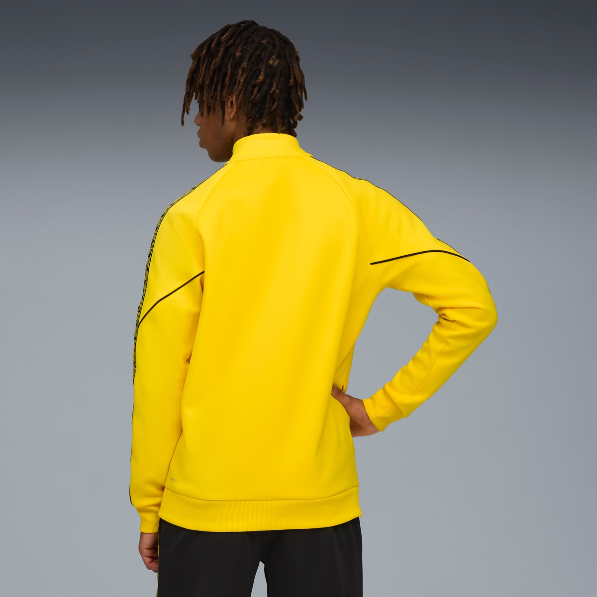 Casaco de Homem BVB King Anthem Jacket Amarelo-4