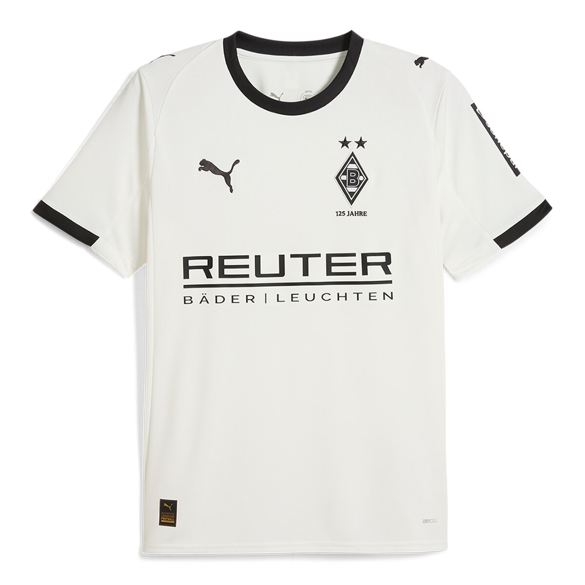 T-shirt de Futebol de Homem BMG Home Jersey Réplica Branco-6