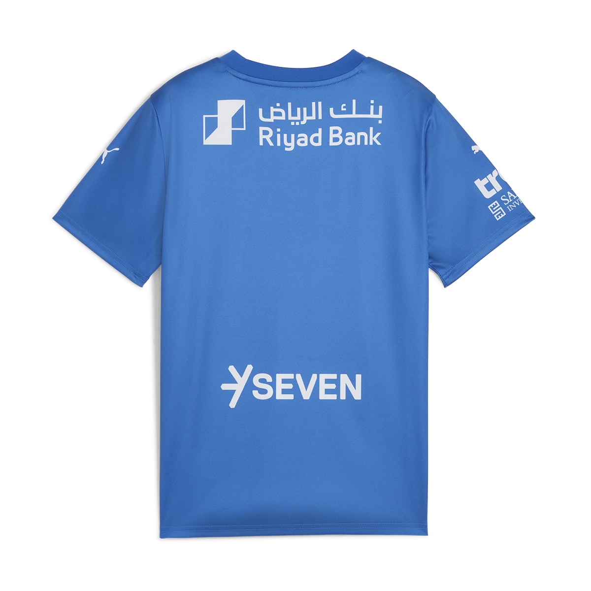 T-shirt de Futebol de Homem AHSFC Home Fan Jersey Jr Azul-2