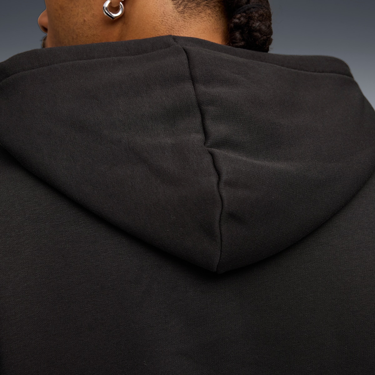Sweatshirt de Homem ACM FtblESS Hoodie FL Preto-3