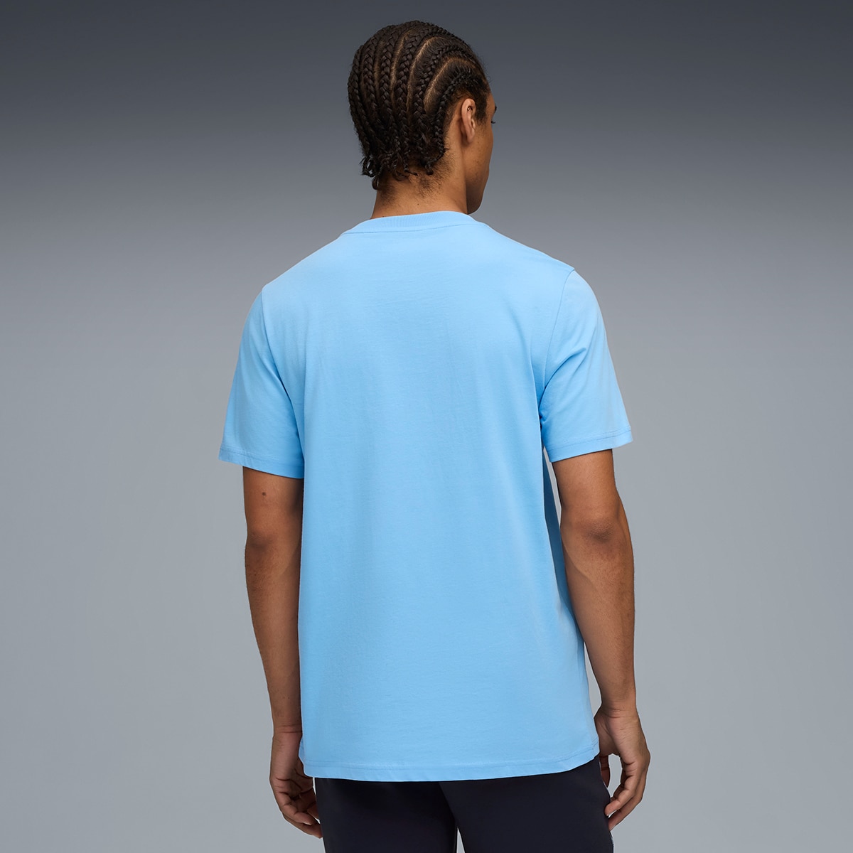 T-shirt de Futebol de Homem MCFC FtblCulture Tee Azul-2