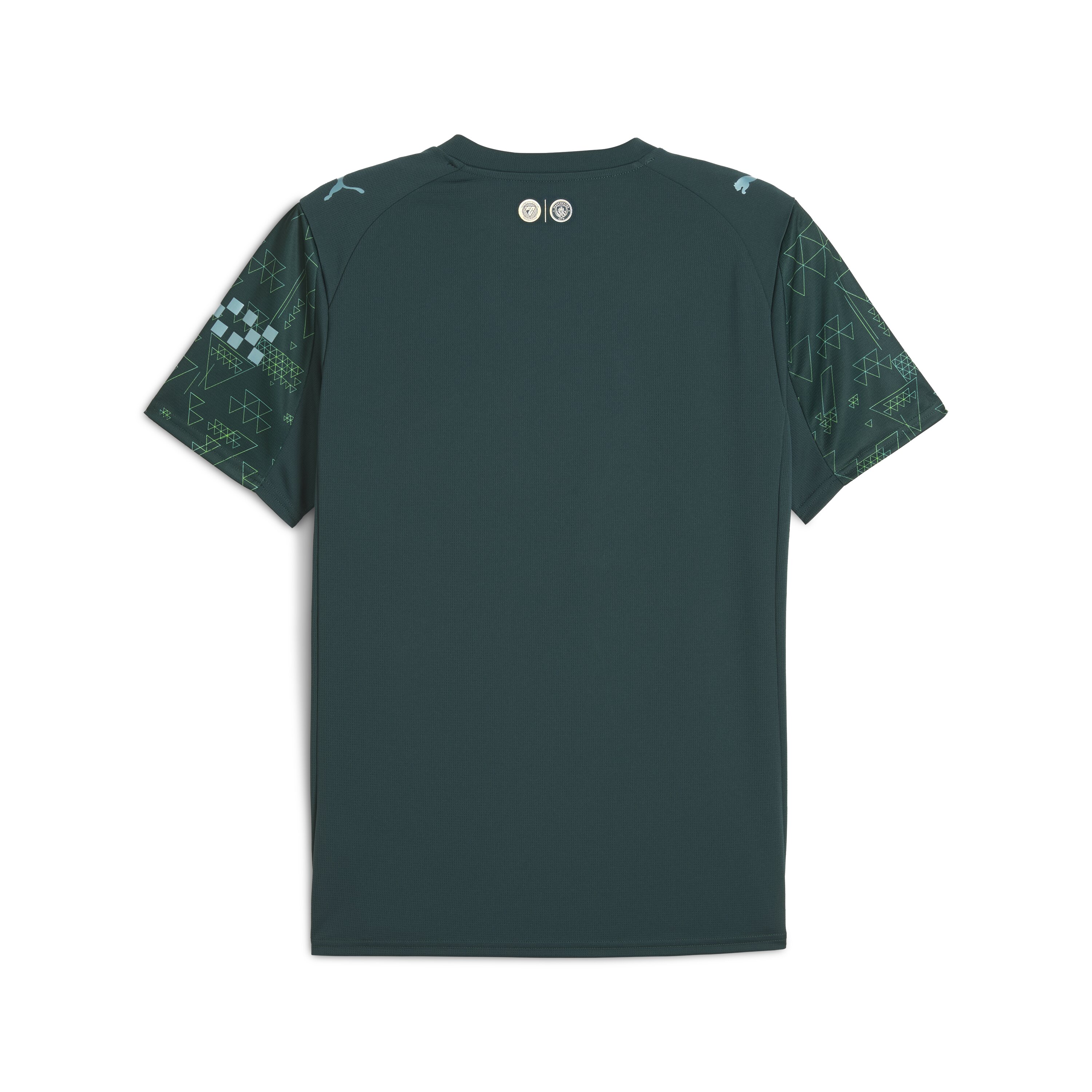 T-shirt de Futebol de Homem MCFC 4th Jersey Replica Verde-2