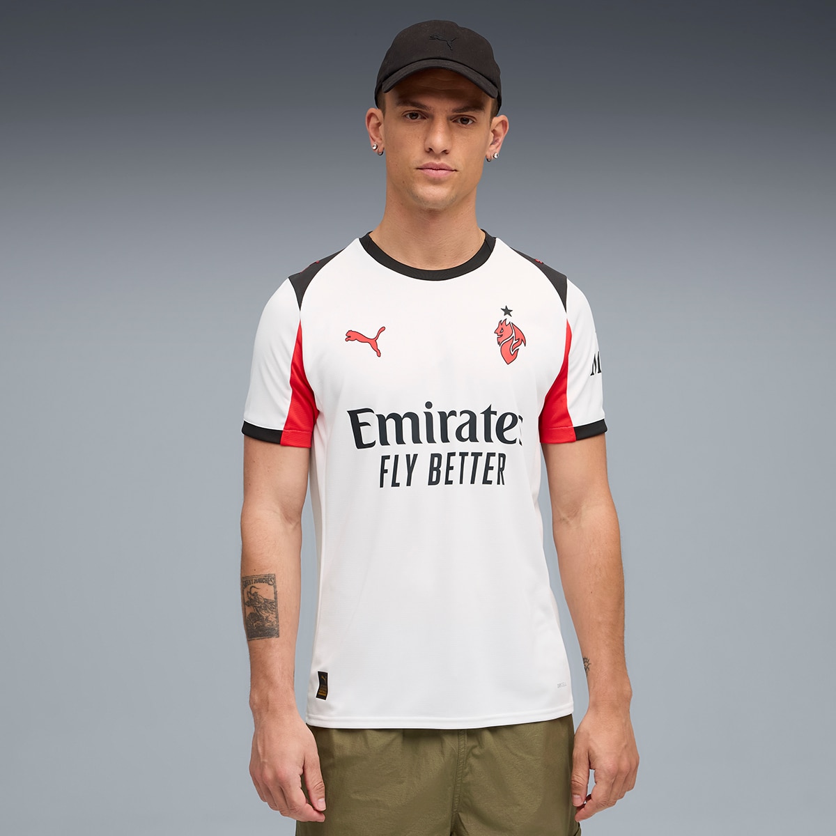 T-shirt de Futebol de Homem ACM Away Jersey Replica 1