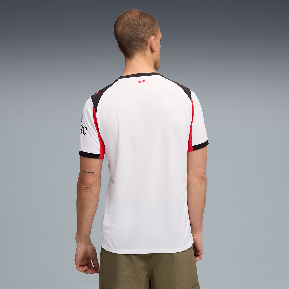 T-shirt de Futebol de Homem ACM Away Jersey Replica 2