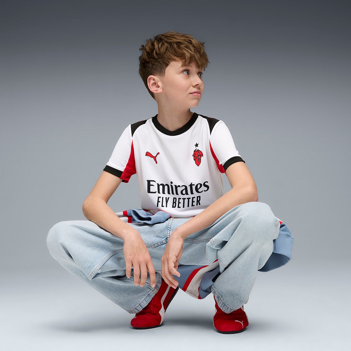 T-shirt de Futebol de Homem ACM Away Jersey Replica Jr 4