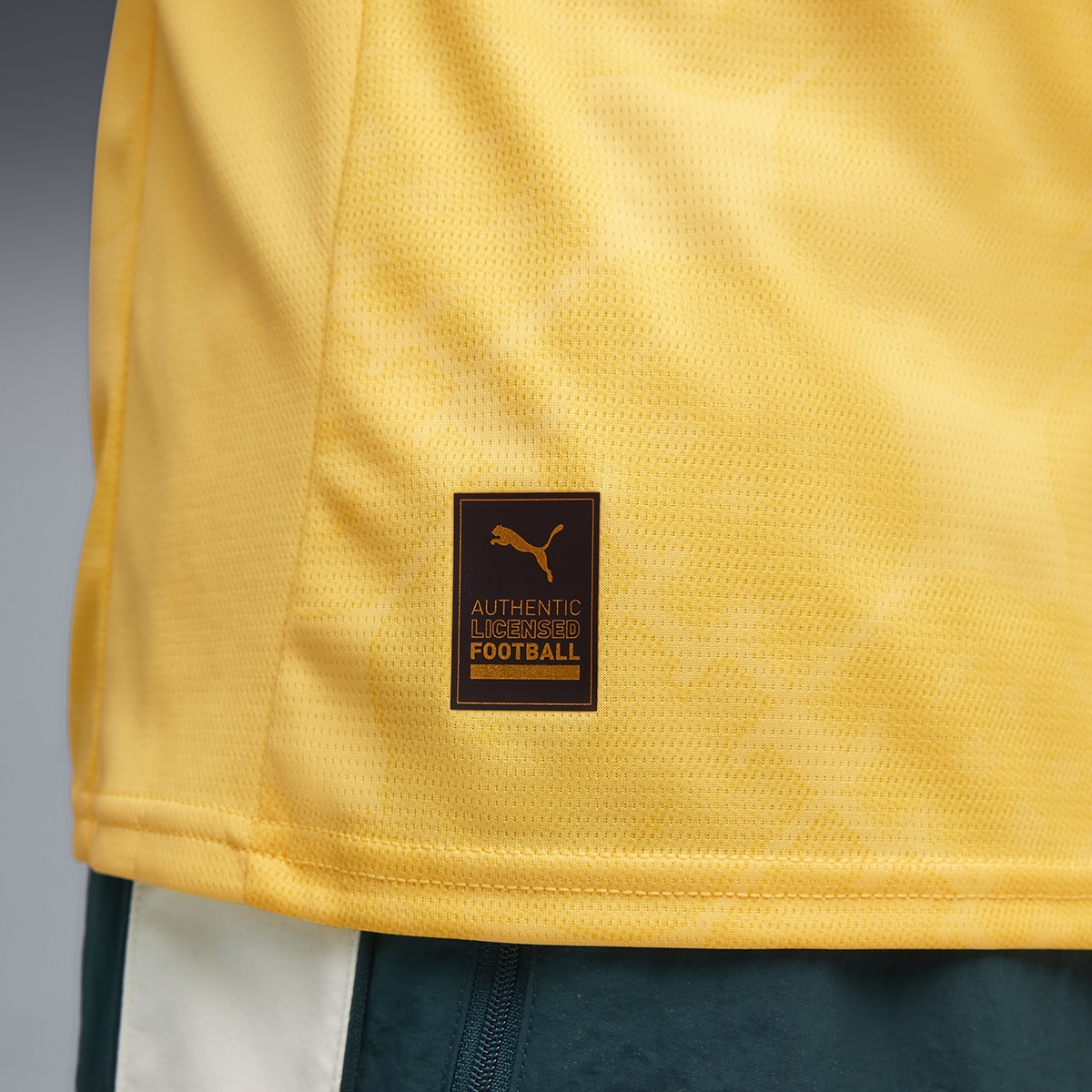 T-shirt de Futebol de Homem ACM 3rd Jersey Replica Amarelo-6