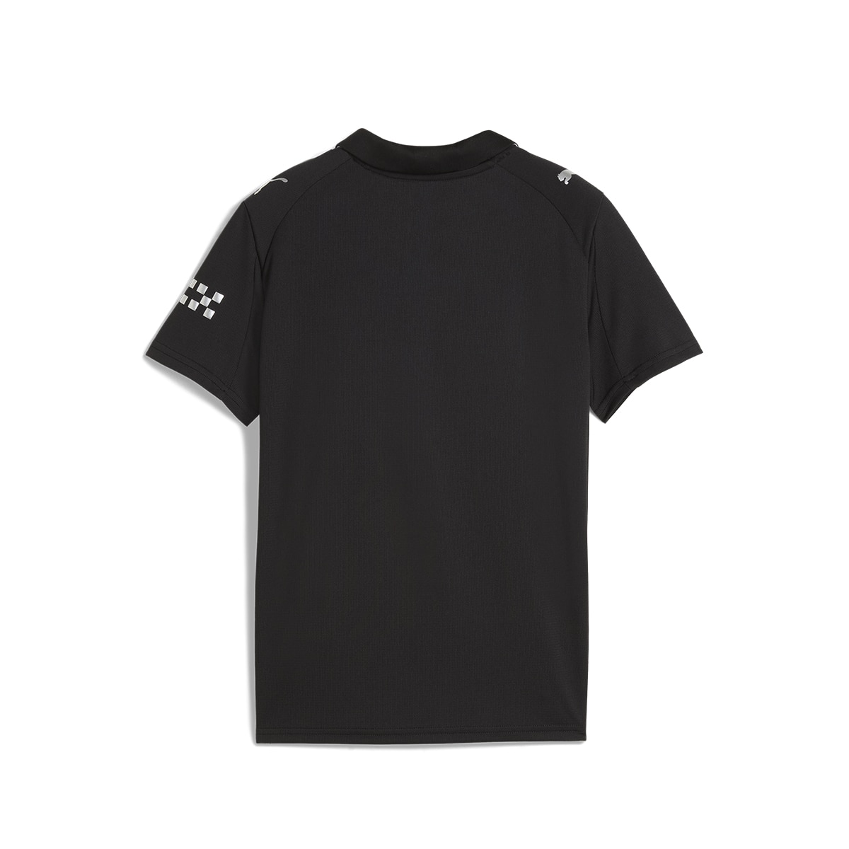 T-shirt de Futebol de Homem MCFC Away Jersey Replica Jr Preto-2