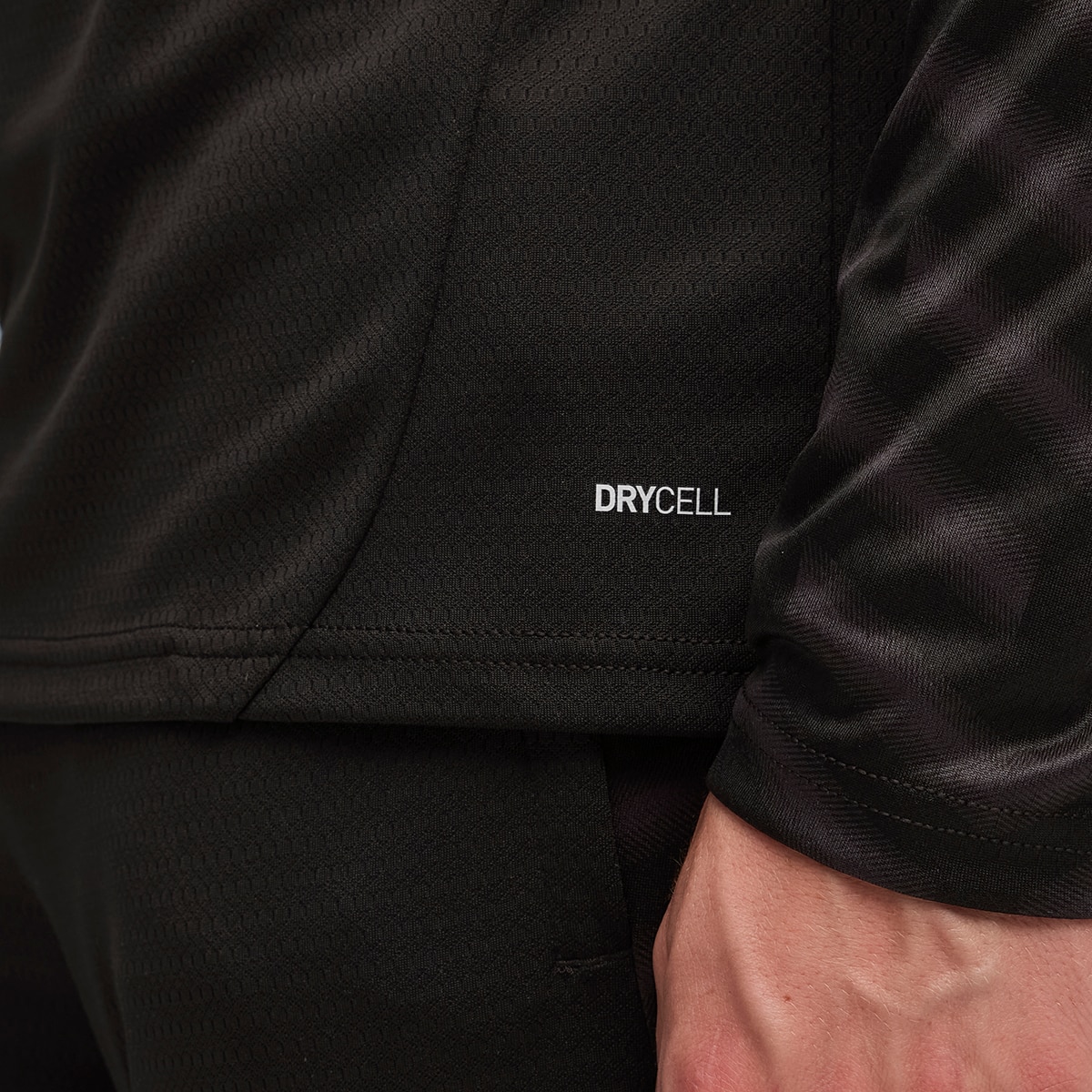 Casaco individualCUP de Homem 1/4 Zip-Top Preto-4