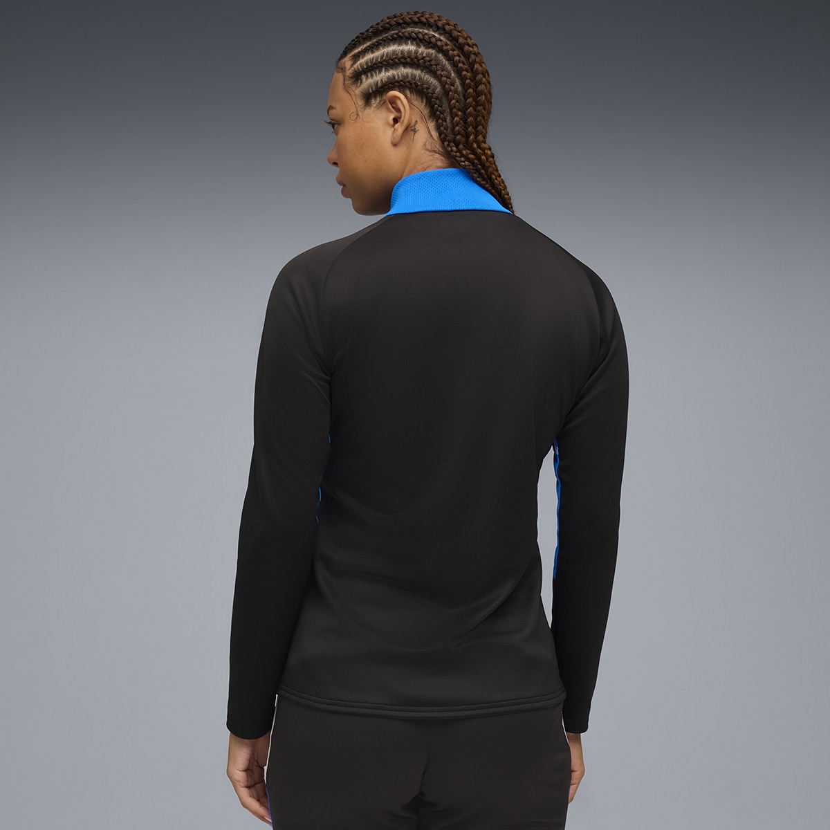 Casaco individualBLAZE de Mulher 1/4 Zip-Top Preto-6