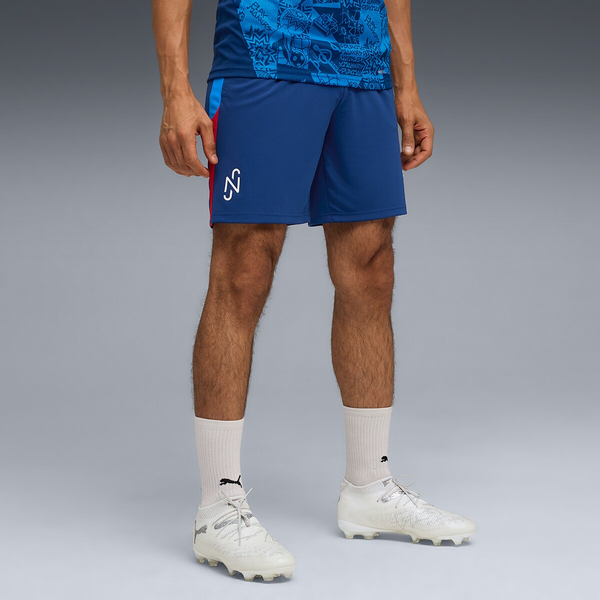 Calções de Homem Neymar JR Playmaker Training Shorts Azul-3