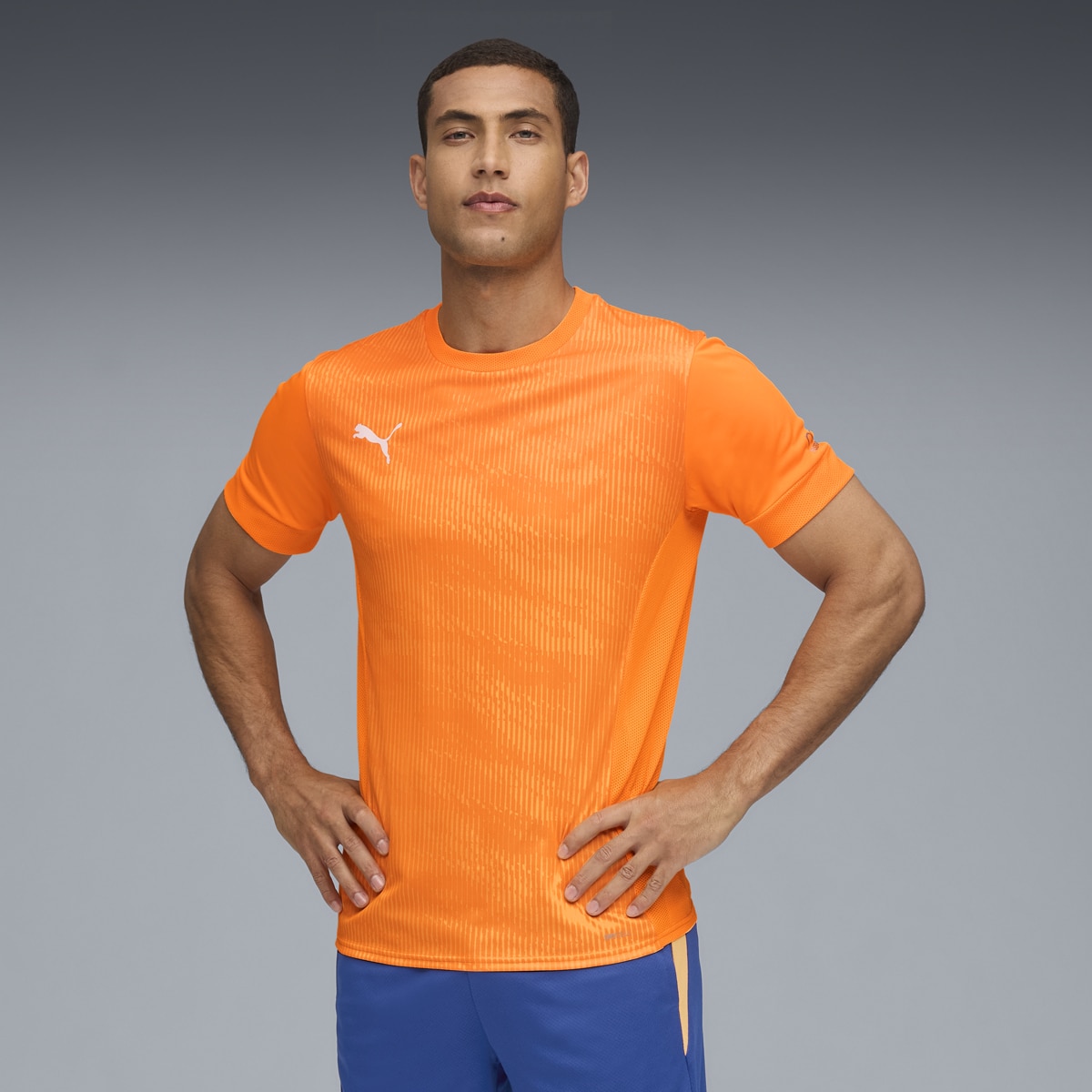 T-shirt de Padel Individual Graphic Jersey Laranja-3