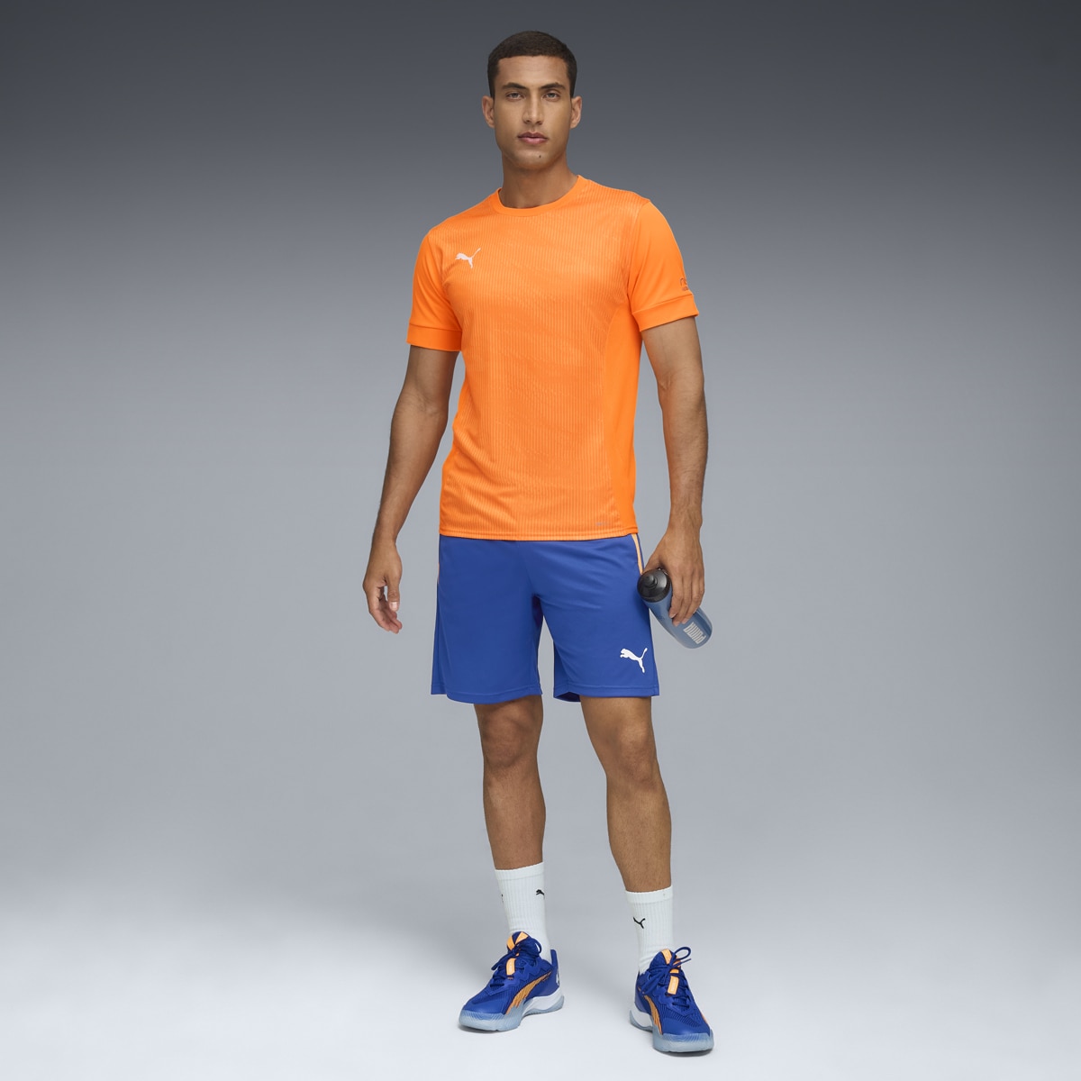 T-shirt de Padel Individual Graphic Jersey Laranja-5