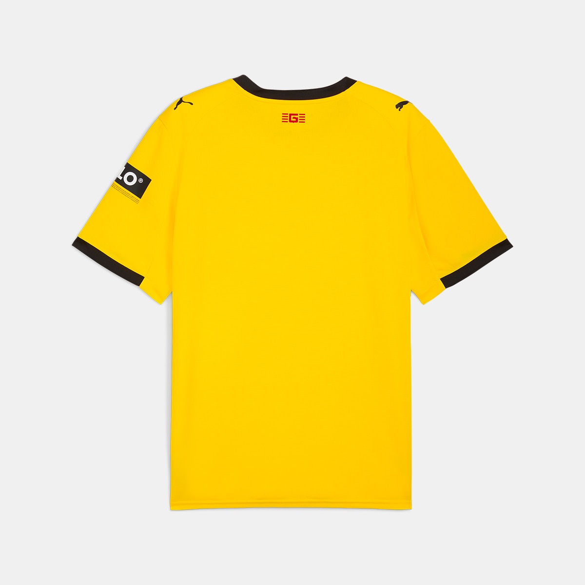 T-shirt de Futebol de Homem GFC Away Jersey Replica (S) Amarelo-2