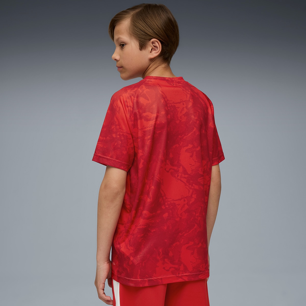 T-shirt de Futebol de Homem GFC Warm Up Jersey Jr Vermelho-2