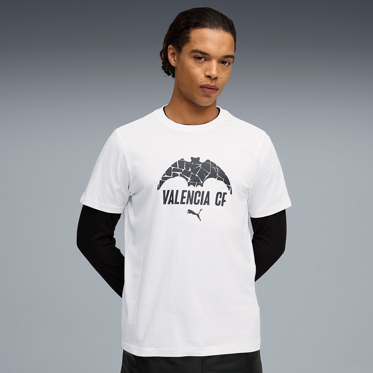 T-shirt de Futebol de Homem VCF FtblCulture Tee Branco-1