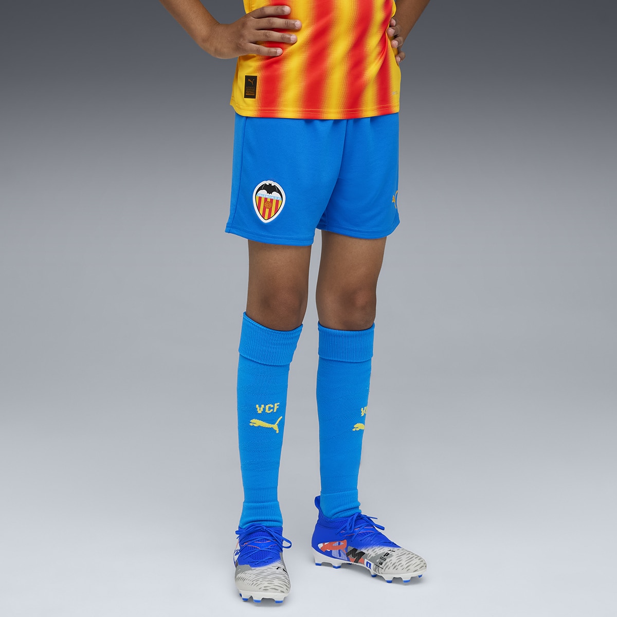 Calções de Homem VCF Shorts Replica Jr Azul-3